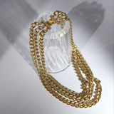 MONET GOLD PLATED NECKLACE